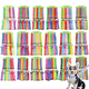thumbnail image 5 of Cuerda de tela para mascotas de 1 cm con cascabel para perros pequeños, juego de tarjetas de tracción para gatos y colgantes para el cuello, 5 of 6