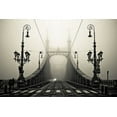 thumbnail image 2 of Arminmarten 32x23 White Modern Wood Framed Museum Art Print Titled - The Bridge, 2 of 4