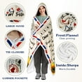 thumbnail image 3 of Birthday Gifts for Sister,Airmail Sister Birthday Gifts Sherpa Wearable Blanket Hoodie,Gifts for Sisters from Sisters Adult,Sister Gifts from Sisters/Brother,Sister Double Hooded Blanket,70.8" X 47.3", 3 of 6