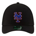 thumbnail image 2 of Men's New Era  Black New York Mets Alternate Player Replica 39THIRTY M-Crown Flex Hat, 2 of 5