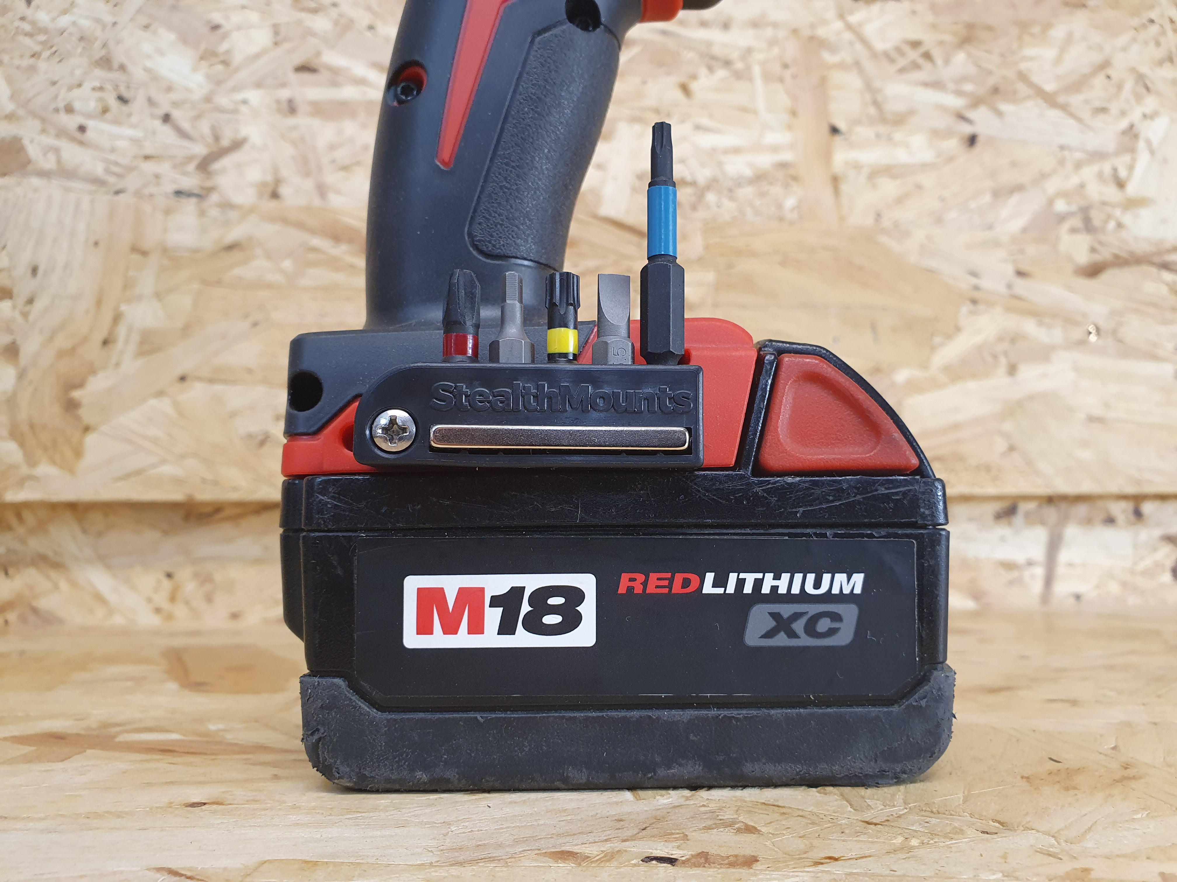StealthMounts Tool Mounts for Milwaukee M18 Power Tools