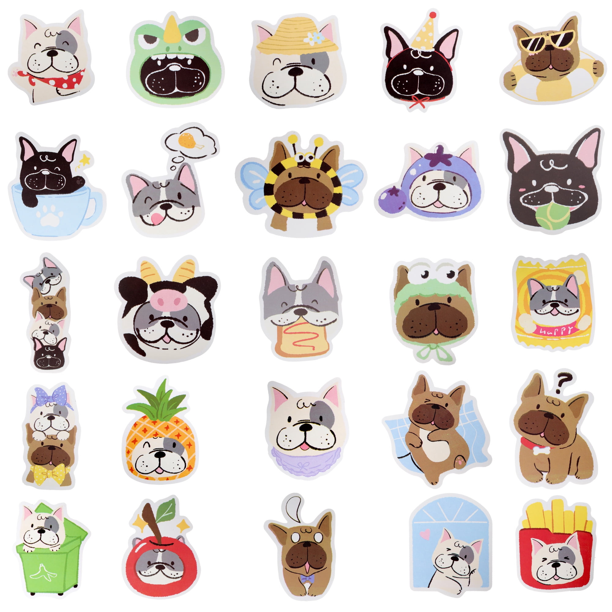 Unique Bargains Waterproof Reading Stickers for Laptop Water Bottle Graffiti Animal