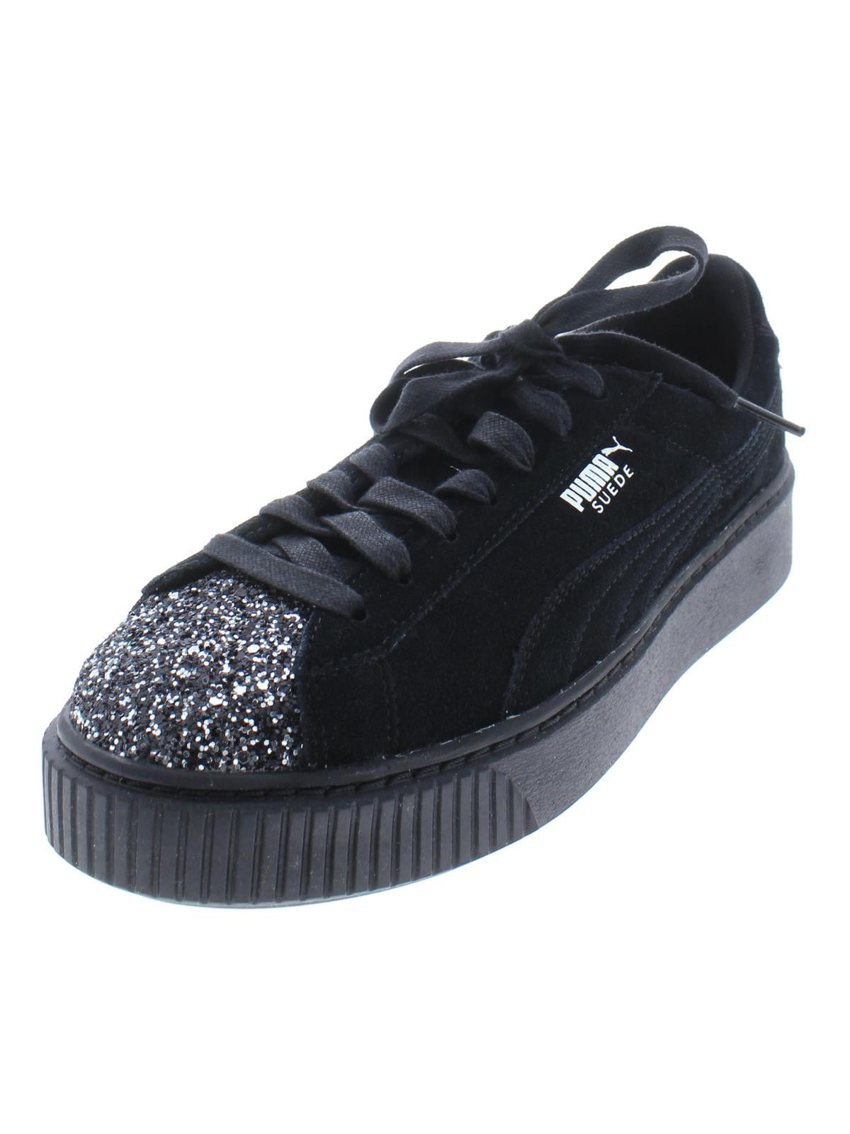 puma suede platform crushed gem