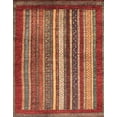 thumbnail image 1 of Ahgly Company Machine Washable Indoor Rectangle Abstract Red Area Rugs, 5' x 8', 1 of 7