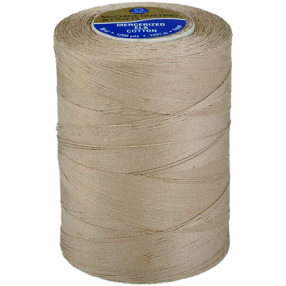 Coats Cotton Machine Quilting Solid Thread 1200Yd-Dogwood