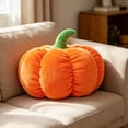 thumbnail image 7 of Kugisaki Halloween Throw Pillow Lovely Pumpkin Shaped Large Plush Pumpkin Throw Pillow Cute Soft Gifts for Couch Sofa Bed Decor, 7 of 7