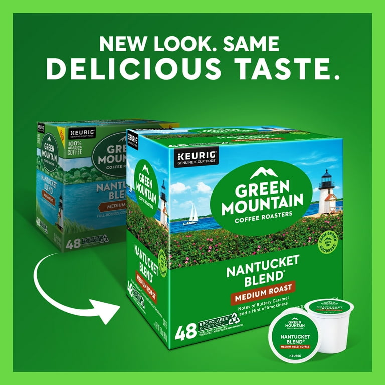 Free Shipping! Green Mountain Coffee Roasters Nantucket Blend