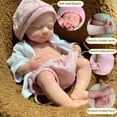 thumbnail image 2 of Muñeca Reborn Yokyyi Pascale Sleeping Girl de 33 cm con vestido, 2 of 6