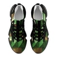 thumbnail image 5 of Green Gold Diamond Modern Art Walking Shoes for Men Woman Lightweight Tennis Fashion Elastic Sports Shoes Cushion Basketball Shoes, 5 of 7