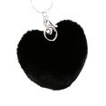 thumbnail image 1 of kurtrusly Hair Ball Heart Shape Pendant Handbag Keychain Key Buckle Ring Mobile Phone Hanging Decor, 1 of 7