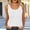 White#03, variant on Tank Tops for Women Cotton Like Pleated Crewneck Sleeveless T Shirts Top Summer Casual Solid Round Neck Loose Fits Lightweight Tanks