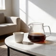 thumbnail image 6 of POYOGA 2PCS Clear Glass French Press Styles Coffee Tea Brewing Pot For Daily Home Use, 6 of 10