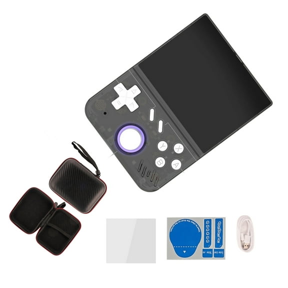 AOOOWER Lightweight Mini Handheld Gaming Device Retro Design 64GB Internal Storage Open Source Customization Visual Experience