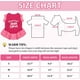 thumbnail image 2 of piezas de camisa de vestir para mascotas, falda de cachorro, lindo vestido para perros, ropa de verano para mascotas, ropa para perros y gatos pequeños (amor y ángel, extra pequeño) MFZFUKR WMZL-2068-5, 2 of 7