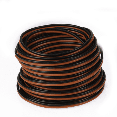- Voodoo 50 FT True 20 AWG Gauge 2 Conductor red black stranded power ground Zip Wire