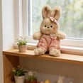thumbnail image 5 of LEFTHIGH Home Cute Easter Bunny Plush Toy Soft Stuffed Animal Festive Spring Decor for Kids Adults Holiday Gift 35cm Home, 5 of 6
