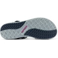 thumbnail image 5 of Columbia Womens Leather Ankle Strap Sandal 5 Zinc/Foxglove, 5 of 9