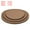 Brown, variant on Uxcell 8" 10" 12" Round Plant Coasters Felt Reversible Pad Mat, Brown 9in1 Set