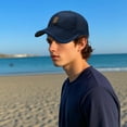 thumbnail image 6 of SLYNSHome Summer Mesh Baseball Cap for Men Women Adjustable Breathable Caps Blue Quick Dry Hats Casual Hat, 6 of 7