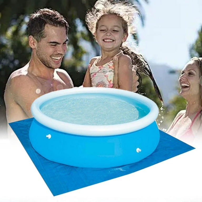 Famure Swimming Pool Ground Cloth Multi-Purpose Round Inflatable Pool Ground  Cloth Portable and Waterproof Pool Ground Mat Protector Pad Pool Liner for Above  Ground Pools Pool Blanket special 