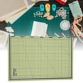 thumbnail image 1 of Cutting Mat, Practical  Self-healing Ability Cutting Board  For Cutting Writing Drawing, Engraving Seal, Handmade Crafts Making Pink,Gray,Matcha Green,Sky Blue, 1 of 8