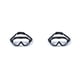 thumbnail image 1 of Yuarrent Gafas de natación impermeables para esnórquel, gafas portátiles para piscina, gafas subacuáticas, accesorios para interiores y exteriores, adulto negro 2piezas Yuarrent CBP445446, 1 of 5
