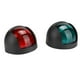 thumbnail image 2 of 2Pcs Signal Lamp Red Green LED Waterproof Boat Navigation Light 12V 24VBlack, 2 of 5