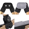 thumbnail image 3 of Pedestal Soporte doble para guitarra Soporte en forma de A Soporte de soporte de aleación de aluminio Universal para guitarra acústica eléctrica clásica Ukulele Bajo Violín Instrumento de cuerda Tomshoo Pedestal, 3 of 6