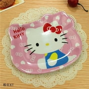 My Melody Sanrio Dinner Plate Hello Kitty Anime Baby Children Kawaii Saucer Tableware Cute Fruit Plates Cartoon Snacks Tray Gift 2223164
