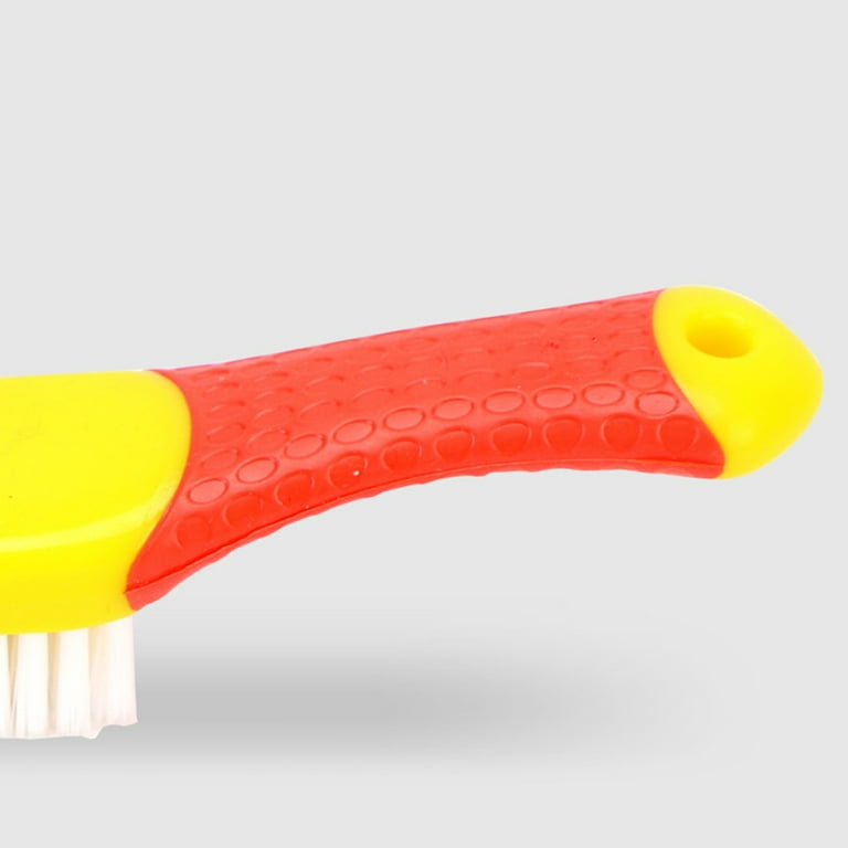 Bristle Brush Deep Cleaning Good Toughness Polishing Comfort Grip Stiff Bristle Scrub Cleaning Brush for Collection, Size: 16, 1#