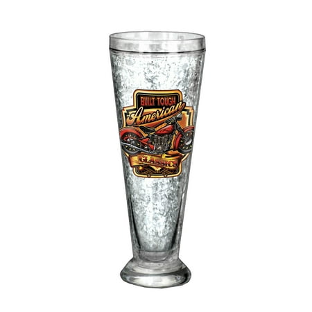 - Spoontiques Motorcycle Acrylic Pilsner, Multicolor