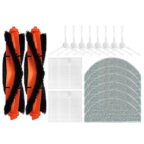 For E10 E10C E12 B112 / 3C Plus C103 Robot Vacuum Cleaner Accessories Main Side Brush Filter Mop