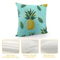 thumbnail image 4 of Leisuo  Throw Pillow Case Watercolor Pineapple Square Cushion Cover Standard Pillowcase for Men Women Home Decorative Sofa Armchair Bedroom Livingroom, 4 of 5