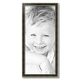 thumbnail image 2 of ArtToFrames 14" x 31" Black Panel With Silver Lip Picture Frame, 14x31 inch Multi Wood Poster Frame (WOM-5093),  Pack, 2 of 7