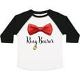thumbnail image 3 of Inktastic Ring Bearer- red bow tie Boys or Girls Toddler T-Shirt, 3 of 5