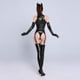 thumbnail image 5 of Body erótico de cuero Pu para mujer, lencería de peluche sin entrepierna, ropa de discoteca Wetlook, Catsuit de látex, disfraz fetiche, 5 of 5