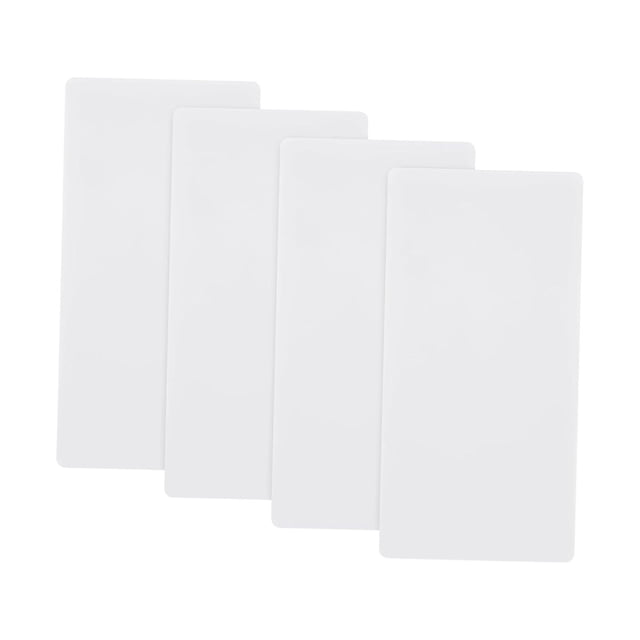 Voxware 4 Pieces Cutting Mats Crafts, Stable ,DIY Double Sided Multiple Uses Non Slip Hobby Project Modeling Projects Cutting Boards 30.48cmx15.24cm