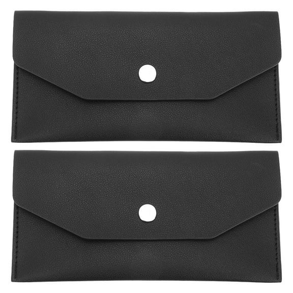 Landege 2pcs Women’s Wallet Set, PU Clutch Purse, Envelope Style Cash Bag for Ladies