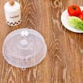 thumbnail image 1 of Couvercle de Protection Alimentaire Transparent Réutilisable de Qualité Alimentaire PP avec Poignée pour Réfrigérateur17mmx4mm/0.7x0.2in, 1 of 1