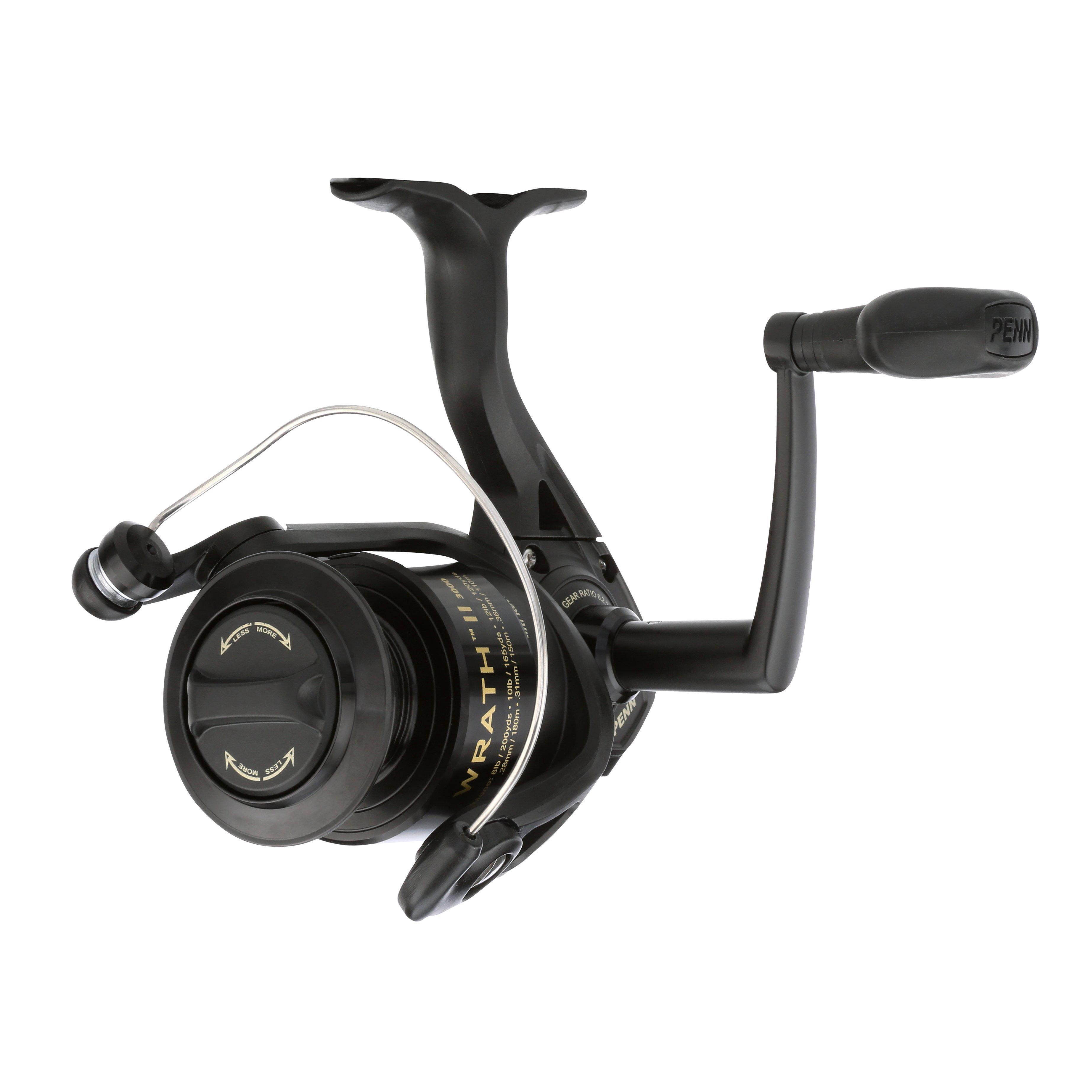 PENN Wrath II Spinning Fishing Reel, 3000 Size Reel