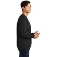 thumbnail image 3 of Port & Company Fan Favorite Fleece Crewneck Sweatshirt-S (Jet Black), 3 of 6