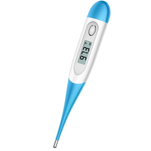 Kingwell Oral Thermometer for Adults Blue
