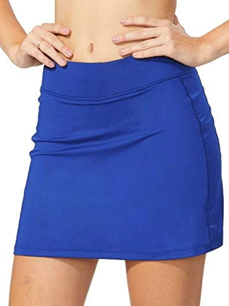 Women's Running Active Athletic Skort Skirt with Pockets - Walmart.com