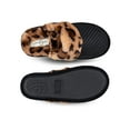 thumbnail image 5 of Jessica Simpson Womens Comfy Faux Fur Slip On Scuff House Slipper -  Memory Foam Anti-Skid Sole, 5 of 9