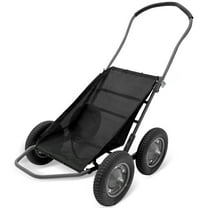 Hawk Crawler Multi-Use Folding Cart, Hunting Cart w/ 500lb Capacity, Black