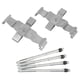 thumbnail image 5 of Kit Montaje Pasador Pastilla Freno Delantero Instalación BPF1886C para SERIE 4 F32 F33 F82 2013+, 5 of 9