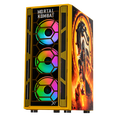 thumbnail image 2 of Gabinete XTREME PC GAMING Mortal Kombat Edition Media Torre 4 Fan ARGB Amarillo CXTMOKRYE, 2 of 6