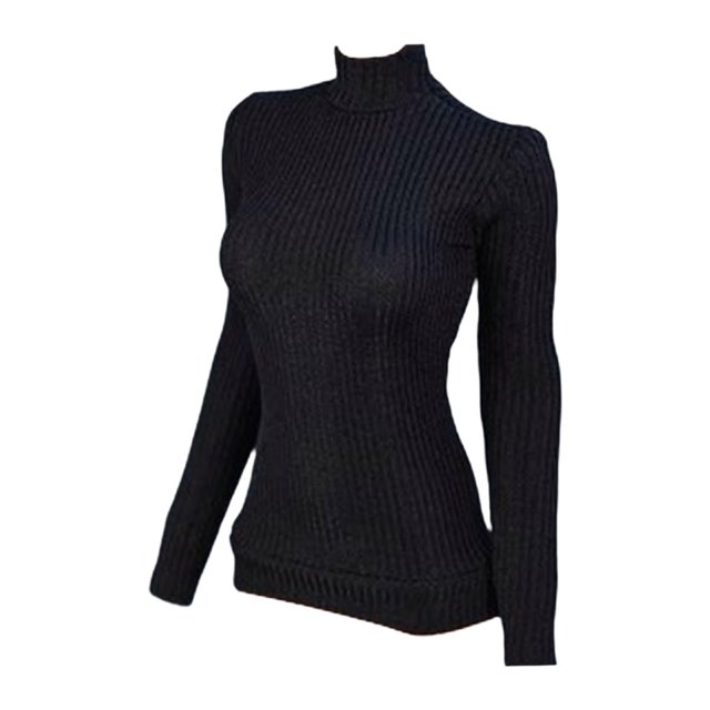 Camisas de manga larga a escala 1/12 vestuario de vestuario de la muñeca muñeca informal de cifras de 6 pulgadas accesorios para vestir de ropa negro
