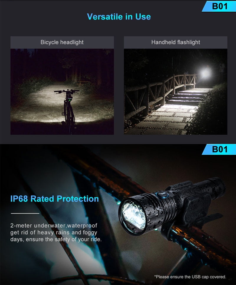 18650 bike light