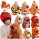 thumbnail image 2 of Stuffed Vegetable Cosplay Cloth Capybara Plushie Stuffed Pepper Eggplant Hamburger Bee Capibaras Toys for Kids Birthday Gift, 2 of 5